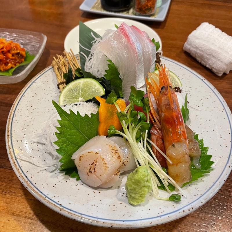 刺身盛り五種(和モダン酒場 はちき)