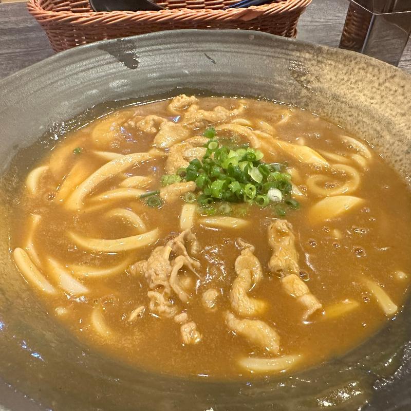 カレーうどん(うどん伊呂波)