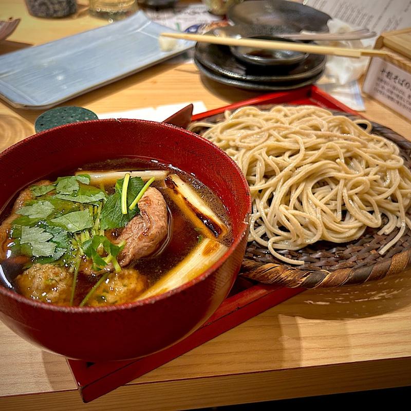 鴨汁せいろ(蒲郡桔梗屋)