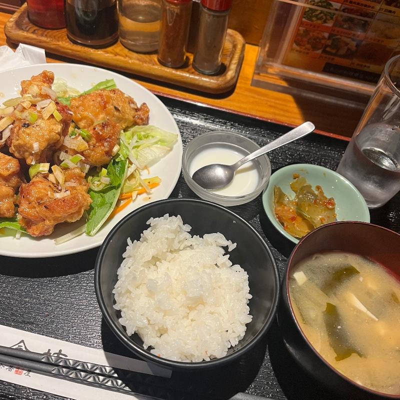 油淋鶏(中華美食坊 田無南口店)