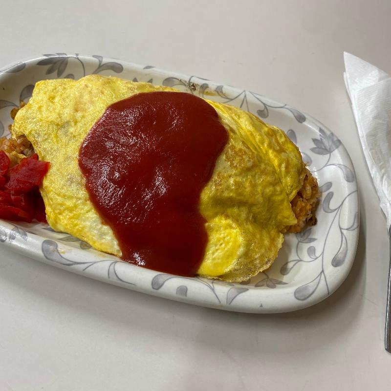 オムライス(金時屋)