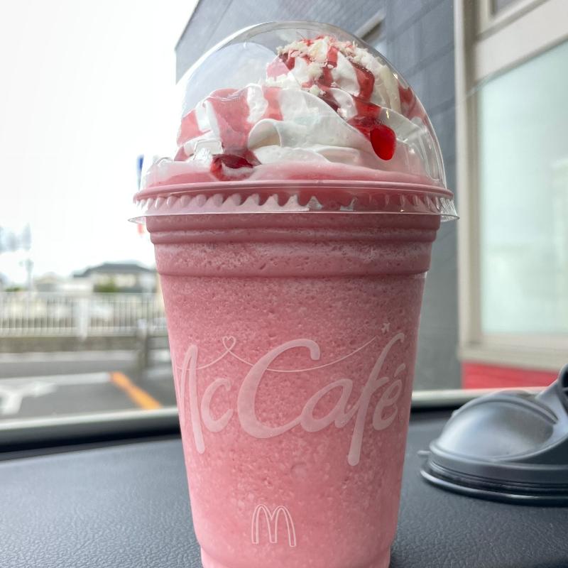 ストロベリーフラペチーノ(マクドナルド 五泉店 )