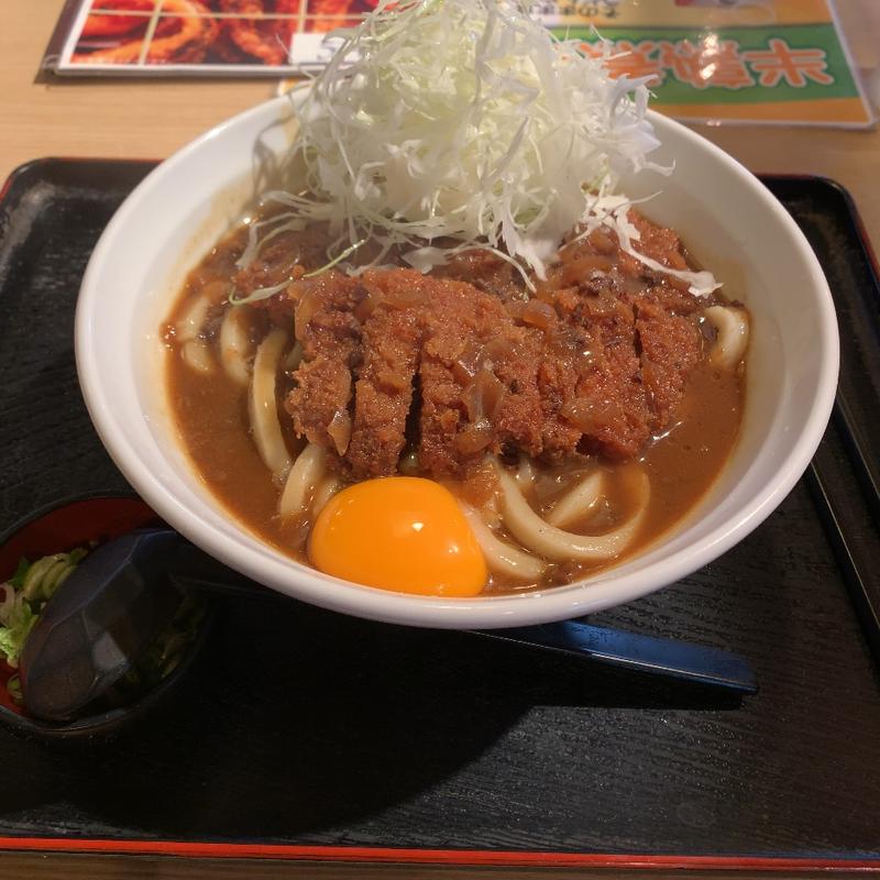 カツカレーうどん(どんたく )