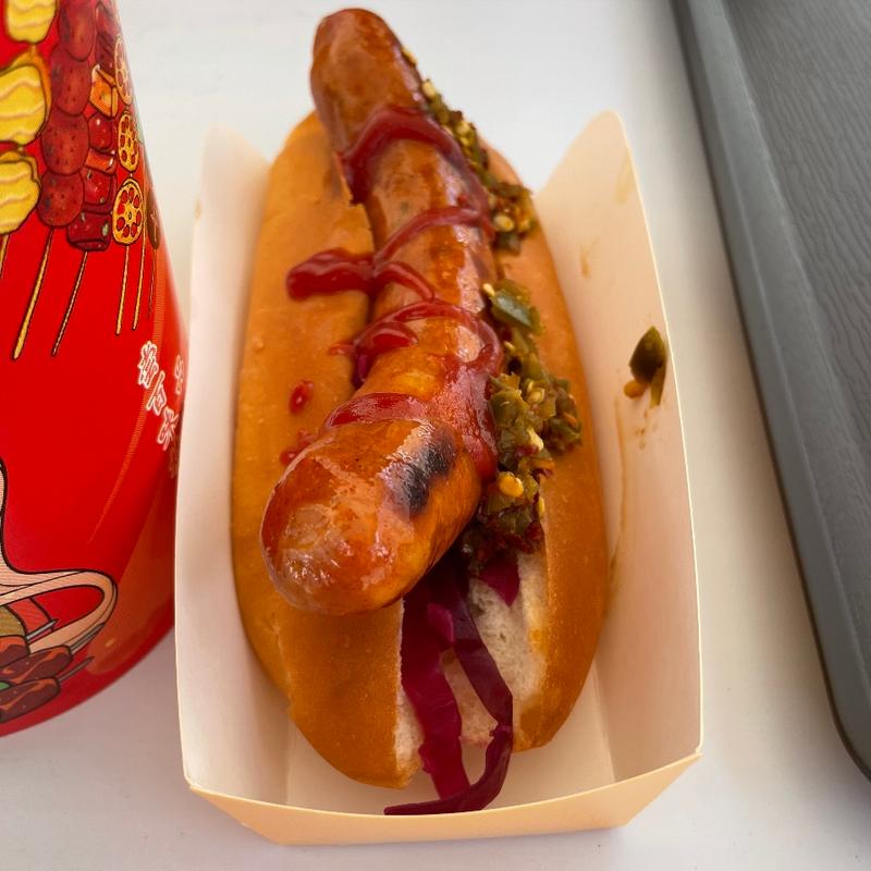 キャロライナフランク ホットドッグ(スペインクラブ 銀座)