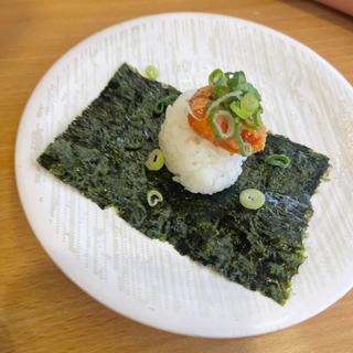 北海道産 炙りたらこ包み(かっぱ寿司 三木店)