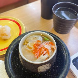 北海道オホーツク海産ほたて炙りの 茶碗蒸し(かっぱ寿司 三木店 )