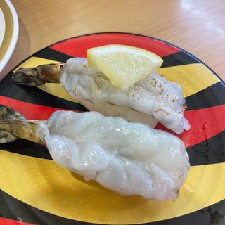 天然車海老食べ比べ(かっぱ寿司 三木店)