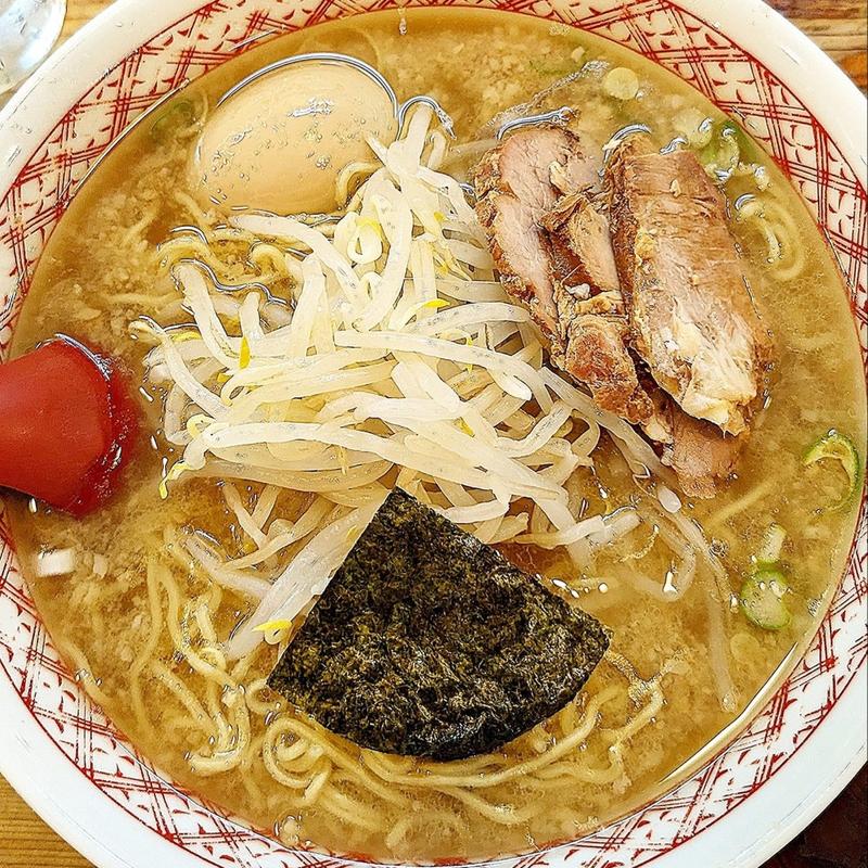 中華そば 大盛 味付き玉子(阿佐谷ホープ軒)