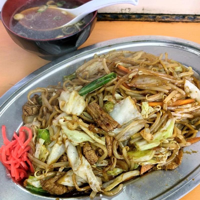 焼きそば(美うら食堂)