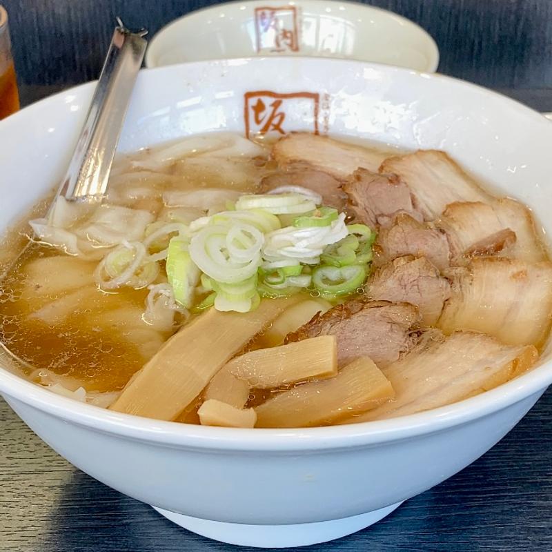 喜多方わんたんラーメン(喜多方ラーメン 坂内 なんば日本橋店)