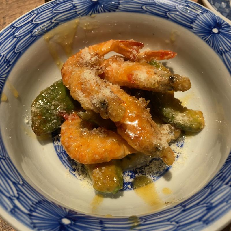 海老アボカドチリマヨ(やきとり4番)