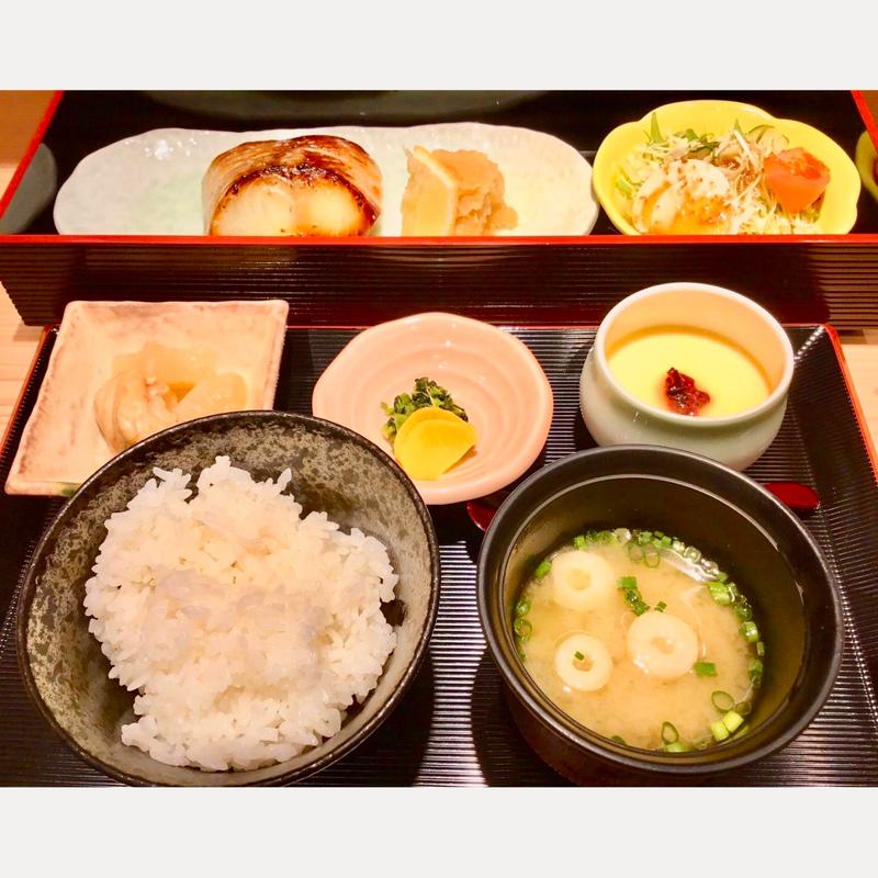 銀ダラ味噌定食(はかた天乃 KITTE 博多店)