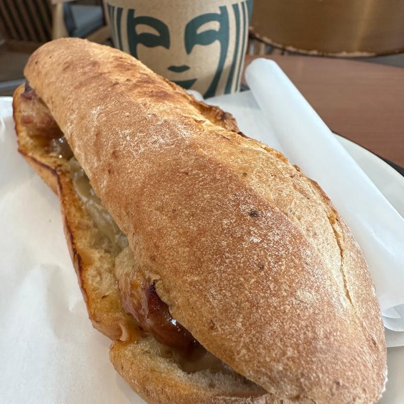 3種のきのことチキン・石窯フィローネ(ドリップコーヒーG)(スターバックスコーヒー YAMATO文化森店)