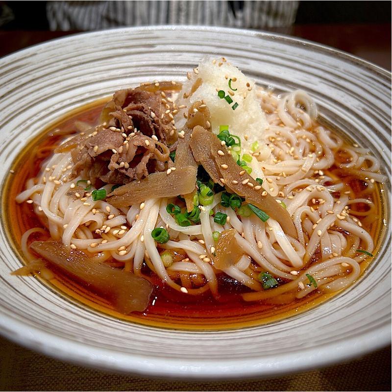 牛しぐれのねぎおろしうどん 大盛り(すみれ ザ・モール長町店 )