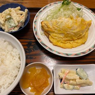 玉子焼き定食(つるかめ食堂 歌舞伎町店 （つるかめしょくどう）)