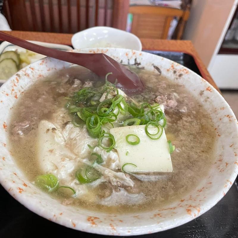 肉吸い定食(一富士食堂 （いちふじしょくどう）)
