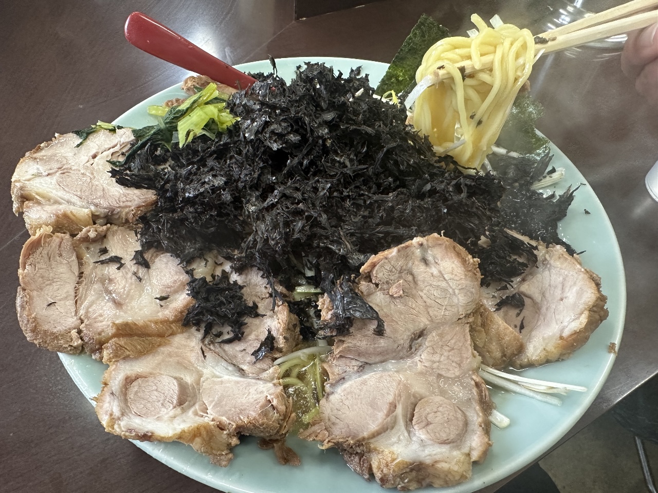 岩のりネギチャーシューメン(ラーメンショップ 二ツ橋店 )の口コミ一覧