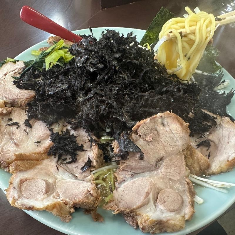 岩のりネギチャーシューメン(ラーメンショップ 二ツ橋店 )