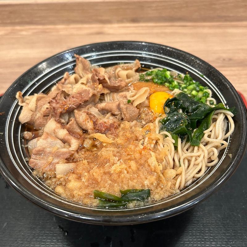 肉かけ(笊蕎麦処 粋貫庵彰利)