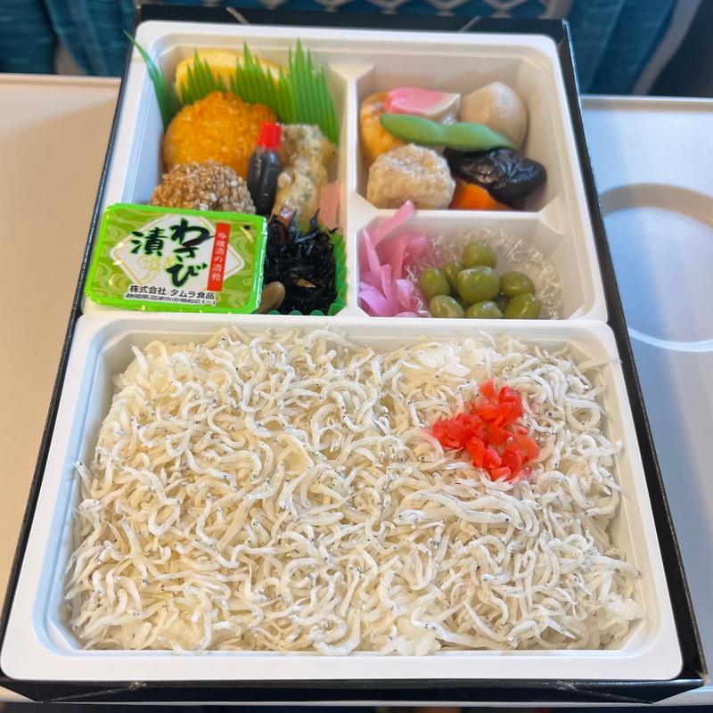 しらす弁当(自笑亭 浜松駅構内コンコース売店)