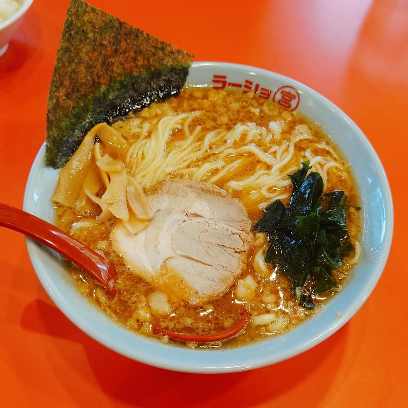 みそらーめん　大盛(ラーショ マルミヤ 世田谷松原店)