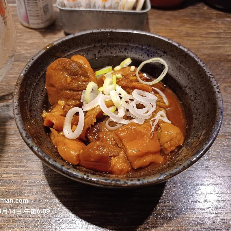 あったか味噌もつ煮込み(ほるたん屋 砂田橋店)