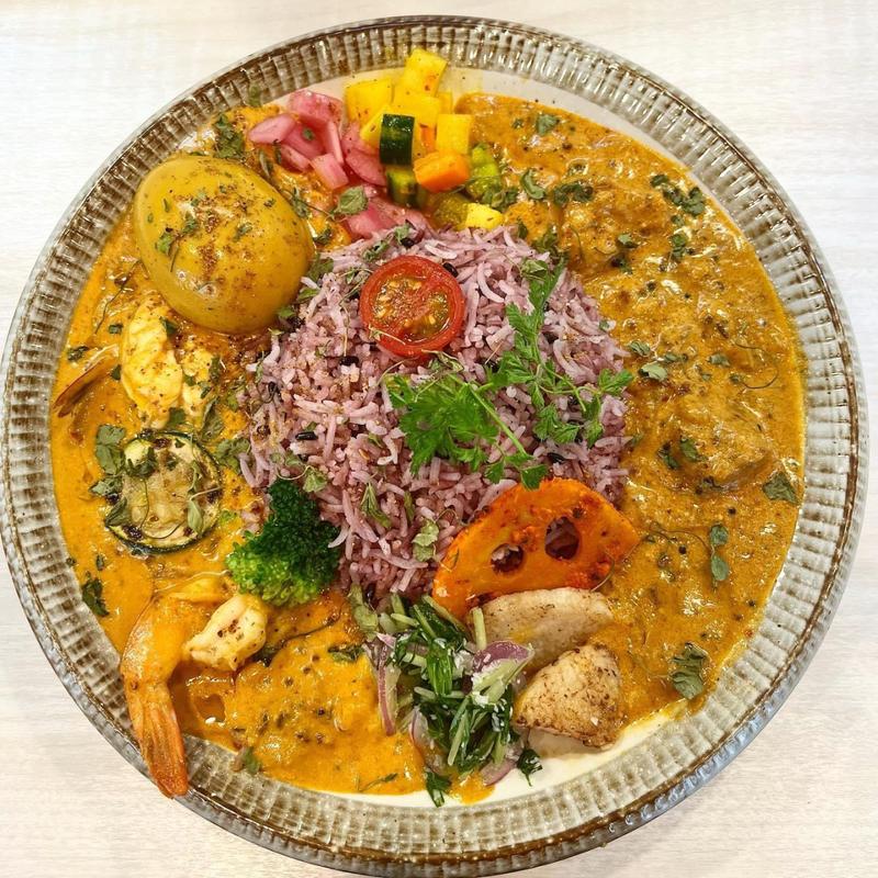 あいがけカレー(すぱいすにきいてみた＠plants)