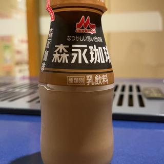 コーヒー牛乳(湯けむりの丘 つきさむ温泉)