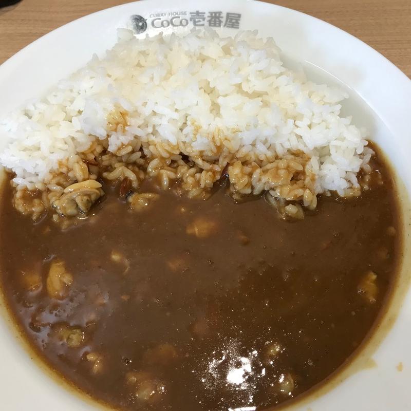 たっぷりあさりカレー(CoCo壱番屋 岡崎上地店)