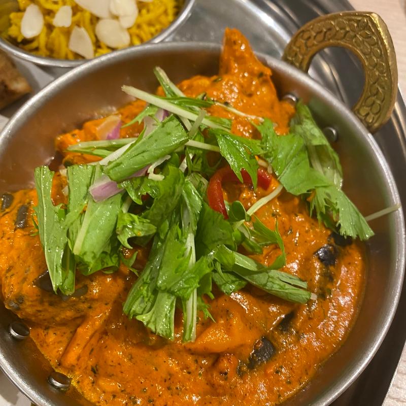 チキンナスカレー(インド料理 ビスヌ)