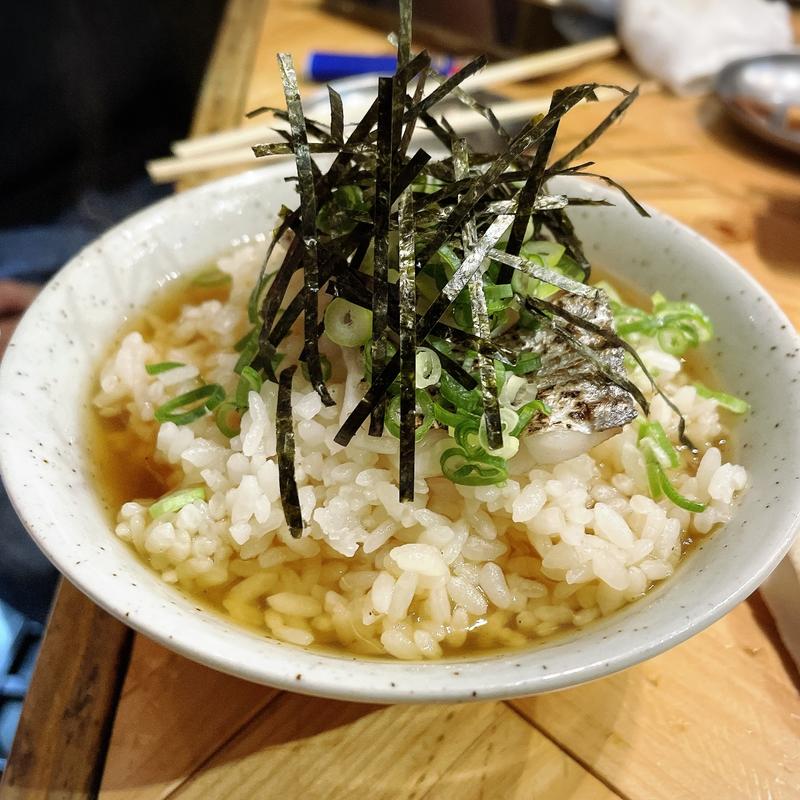だし茶漬け(大衆酒場 チャン栓チャン)