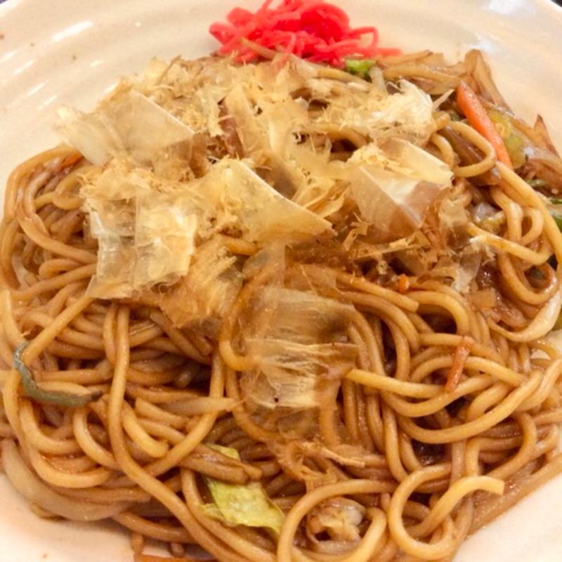 焼きそば定食(ポルタ久居ふるふるーつ )