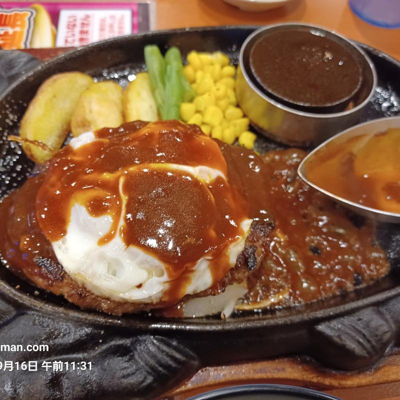 エッグハンバーグ(シーズダイニング 記念橋店)