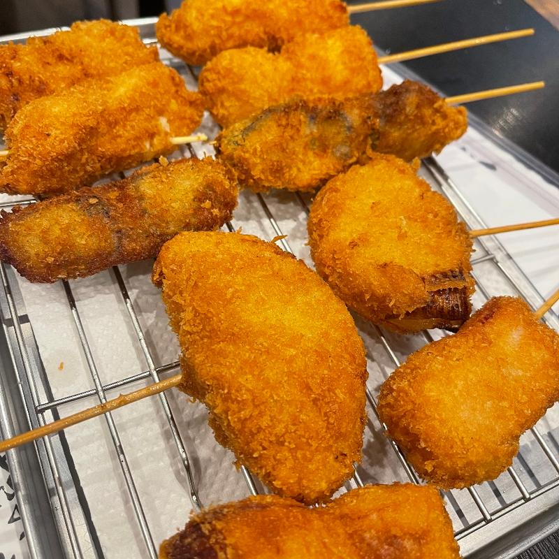 串カツ盛り合わせ(彩)