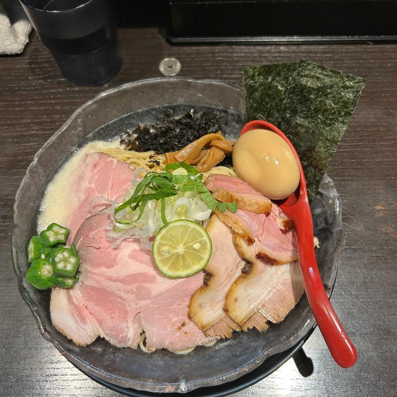 煮干しオイル冷製まぜそば　特製(麺処 夏海 )