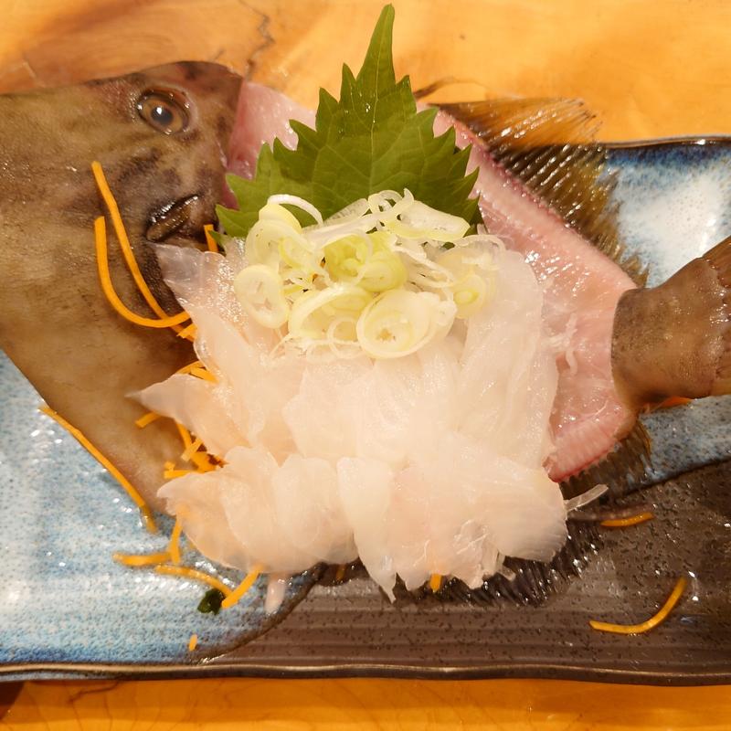 かわはぎ刺身(ゑびす 四つ木店 （えびす）)