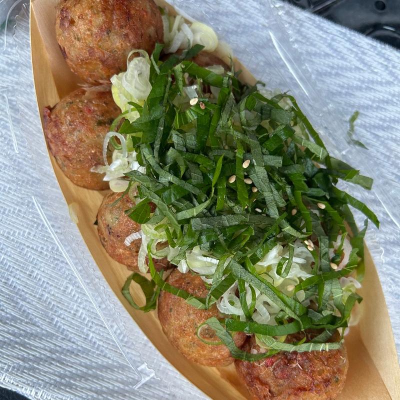 贅沢ねぎだこ コクと旨みのごまじそおろし(築地銀だこ)