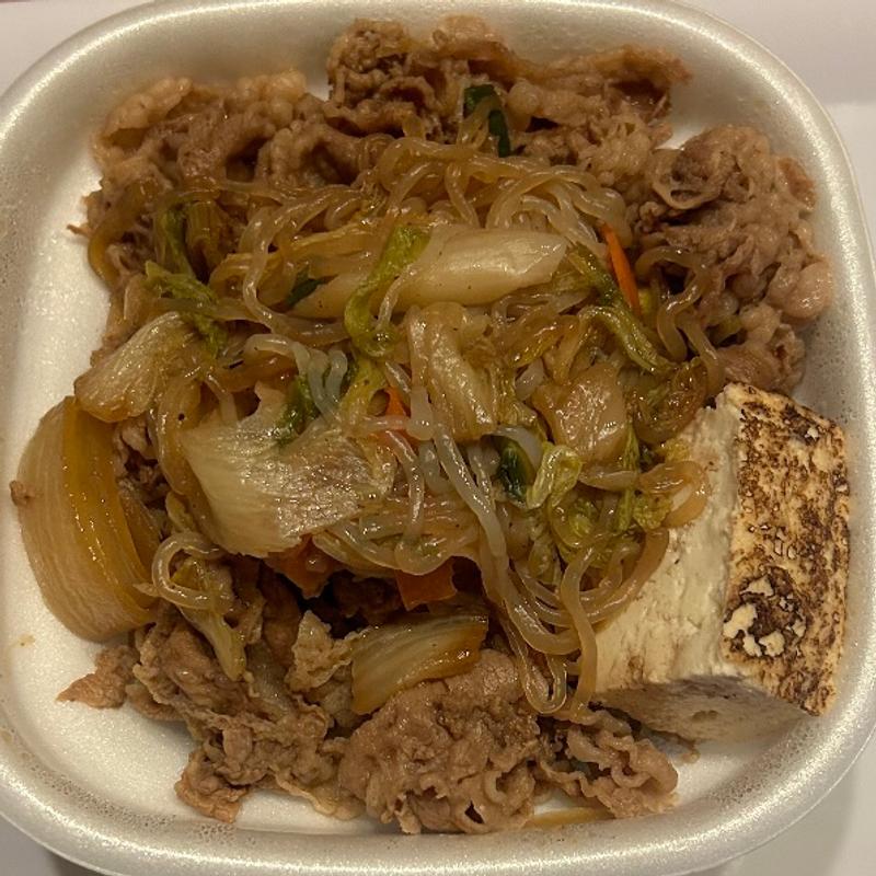 すきやき牛丼(中盛)(すき家 枚方中宮東之町店 )