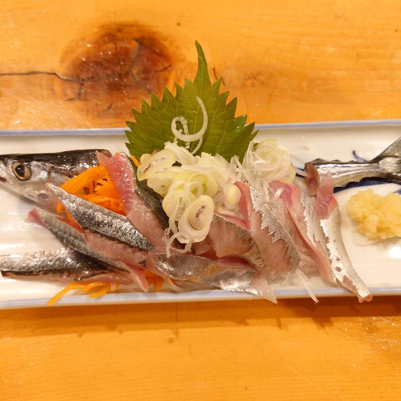 サンマ刺身(ゑびす 四つ木店 （えびす）)