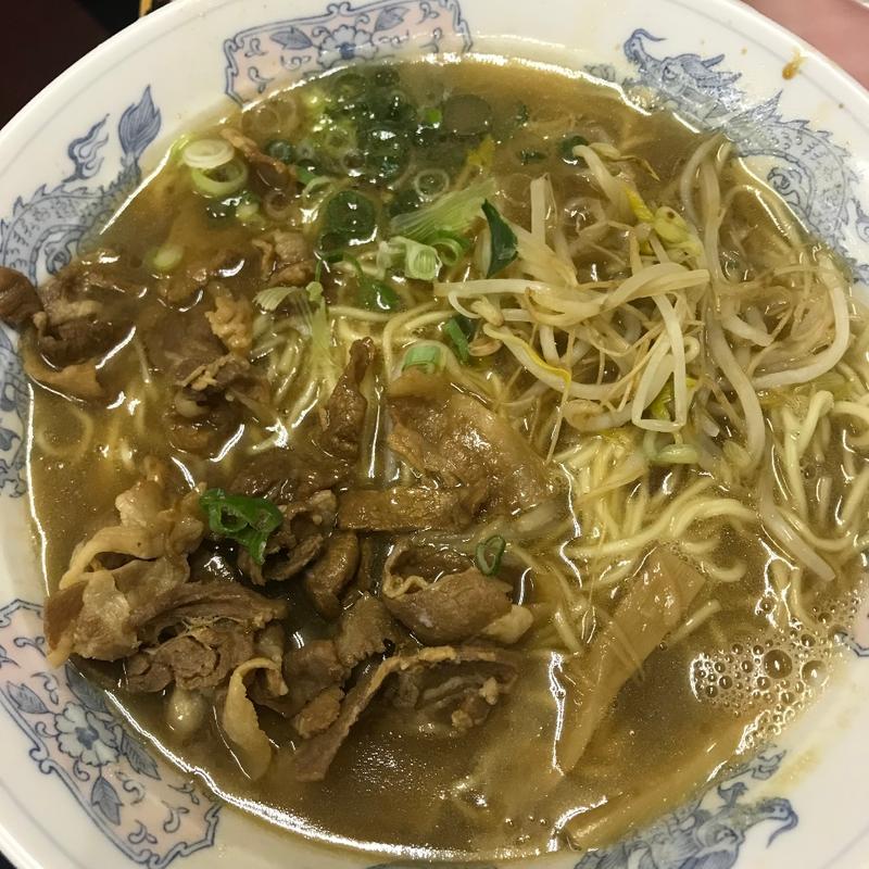 中華そば肉入り大(萬里 （バンリ）)
