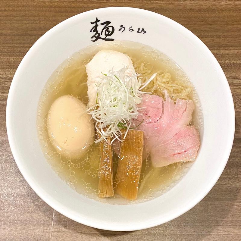 塩ラーメン(麺うら山 栄本店)