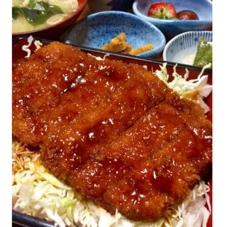 ソースカツ丼(割烹 鳥三)
