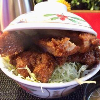 ソースカツ丼(ロース)(玉龍飯店)