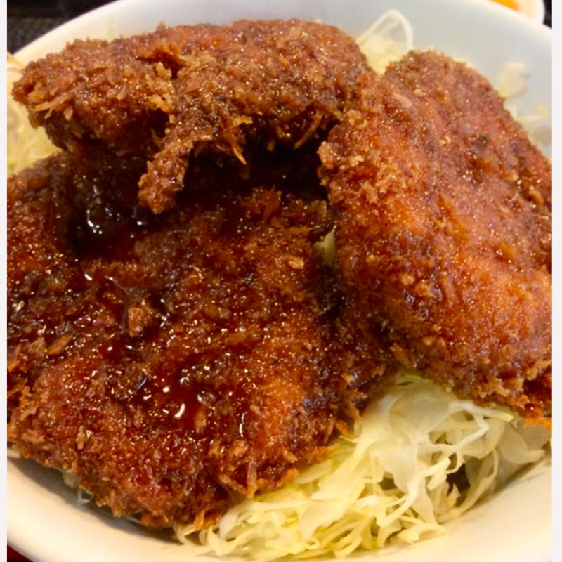 ソースカツ丼(ヒレ)(玉龍飯店)