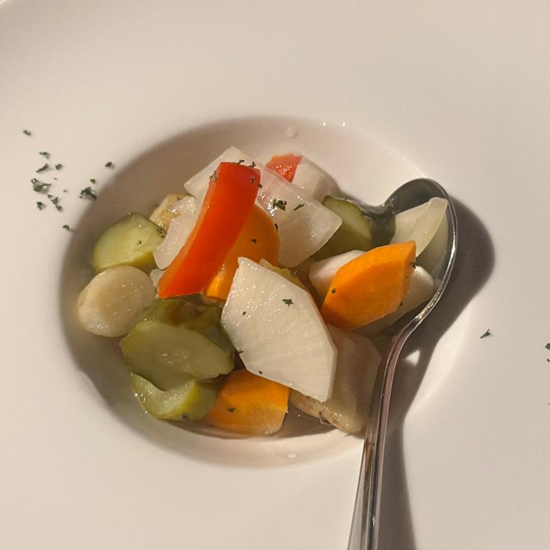 野菜のピクルス(Bistroくんぷう)