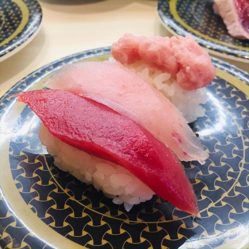 まぐろ三種もり(はま寿司 卸本町店 )