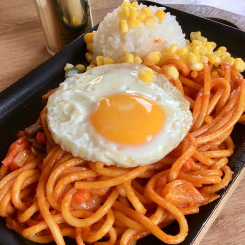 鉄板ナポリタン＆ライス(ジョイフル 仙台南インター店 )