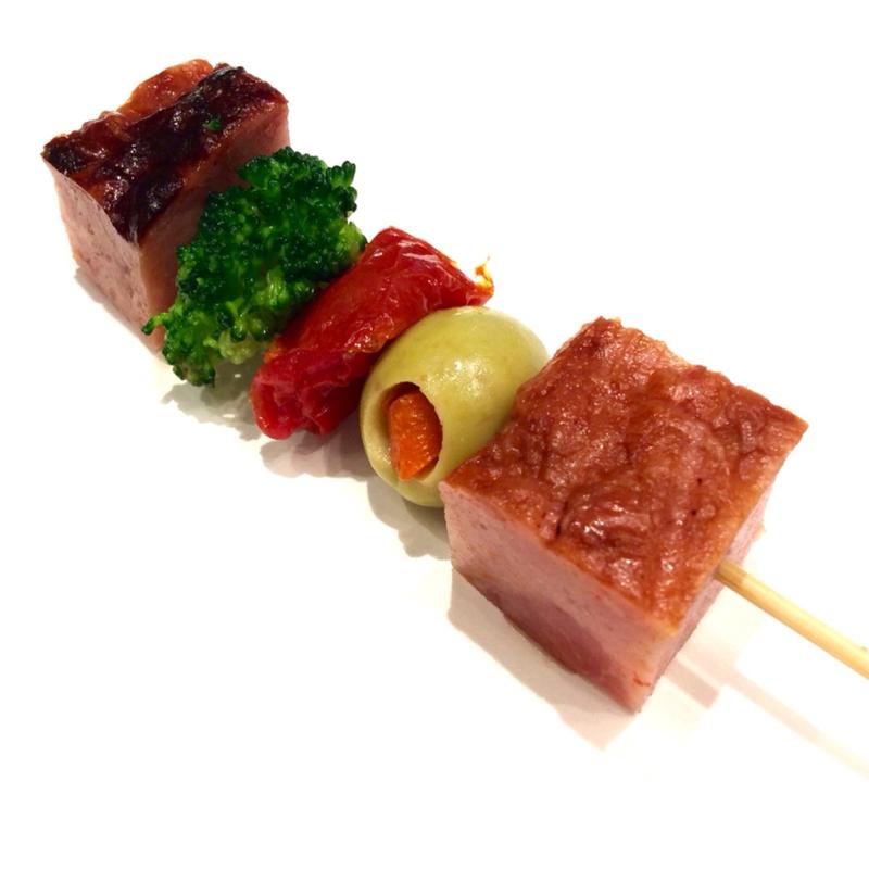 焼豚ピンチョス(サッポロビール㈱ 北海道工場)
