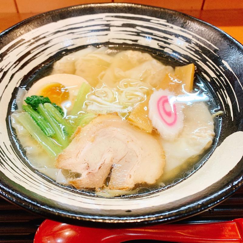 塩ワンタンメン(幸福麺処 もっちりや)