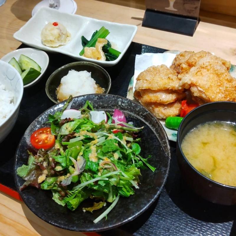 揚げ物御膳(別邸 鳥せい 北浦和店)